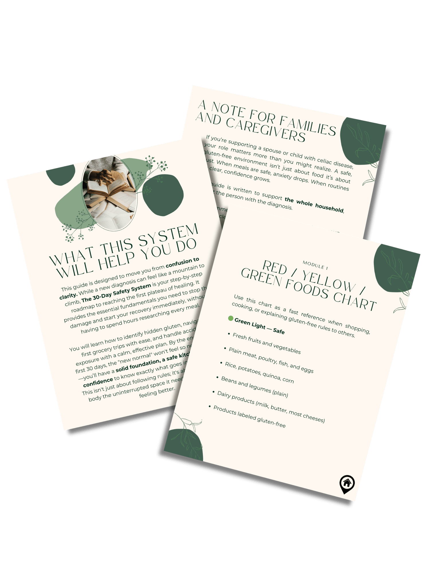 The 30-Day Safety System for celiac disease with grocery lists and accidental exposure recovery plan