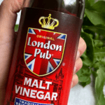 close up of malt vinegar